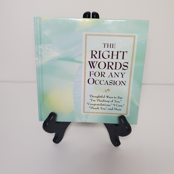 New Hardcover Book “The Right Words For Any Occasion” - Picture 10 of 11